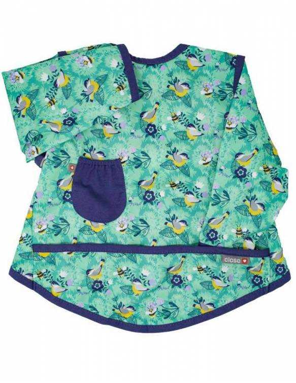 Babero Overall Con Mangas POP IN - Jardín