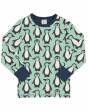 Camiseta Orgánica MAXOMORRA - Pingüinos