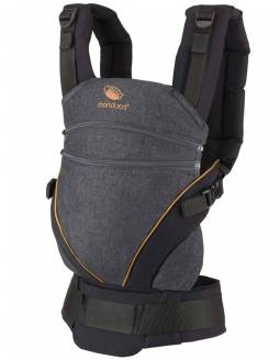 Mochila Portabebés MANDUCA XT - Tejana/Negra