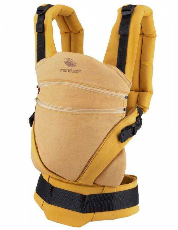 Mochila Portabebés MANDUCA XT - Tejana/Oro