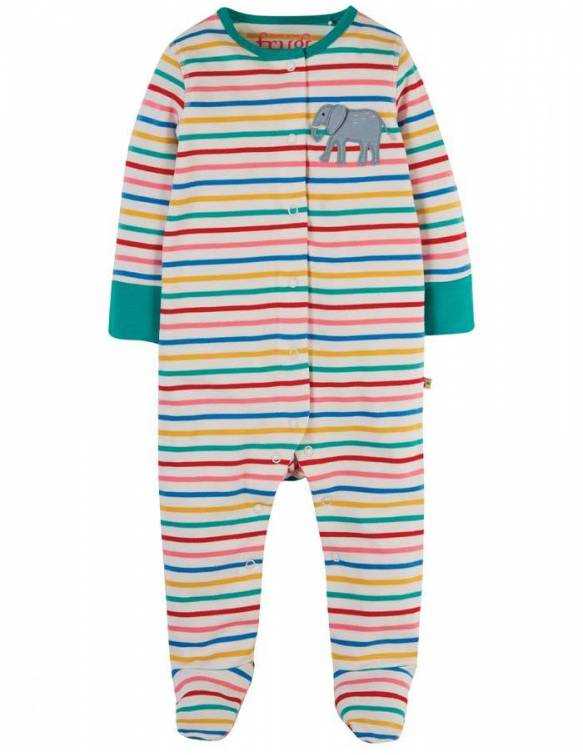 Pelele De Algodón Orgánico FRUGI - Elefante