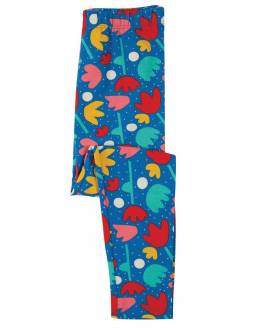 Leggins Elásticos De Algodón Orgánico FRUGI - Flor De Loto