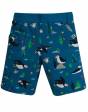 Pantalón Corto De Algodón Orgánico FRUGI Reversible - Pingüinos