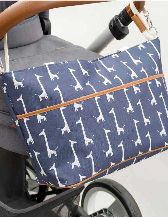 Bolso Para El Carrito Reciclado FRESK Con Cambiador - Jirafa