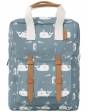 Mochila Infantil Reciclada FRESK - Ballena Azul