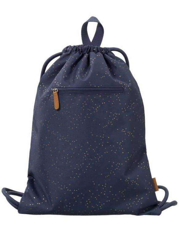 Mochila Saco Reciclada FRESK Repelente Al Agua - Indigo Dots