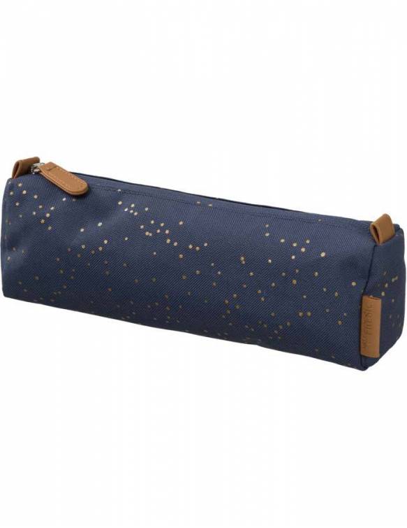 Estuche Reciclado FRESK Con Cremallera - Indigo Dots