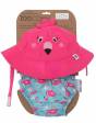 Conjunto Bañador Pañal + Gorro UPF 50 ZOOCCHINI - Flamenco