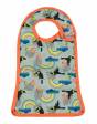 Babero reversible POP IN con bolsillo para migas - Tucán