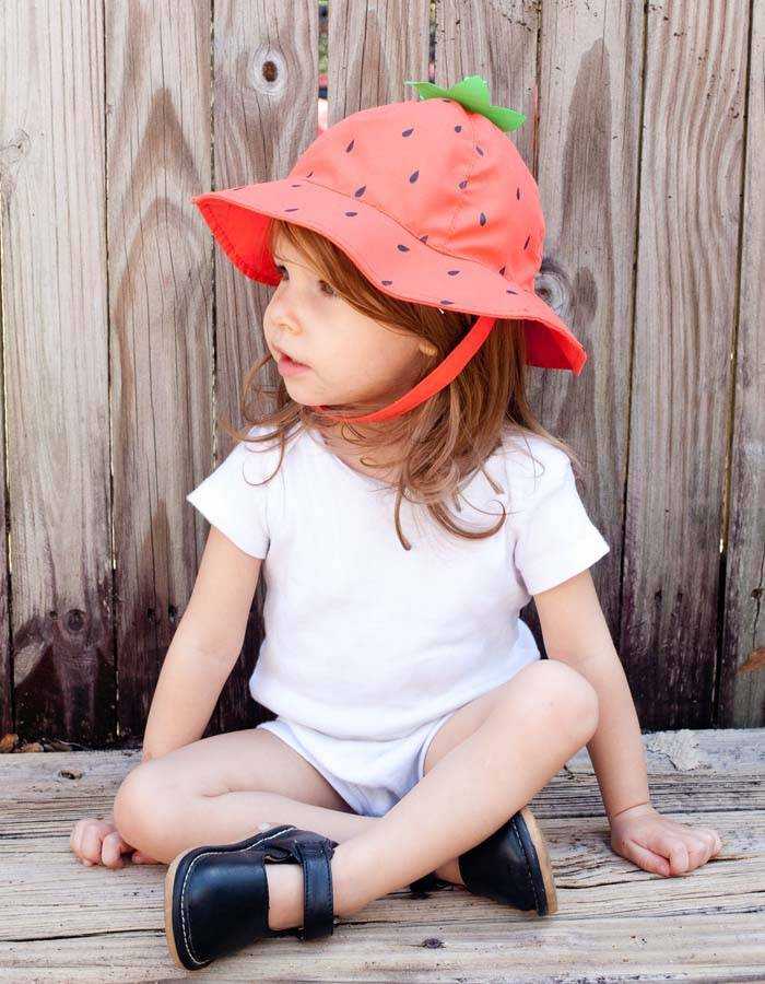 ✓ Gorro UV Solar UPF50 ≫ ZOOCHINI ≫ Fresa