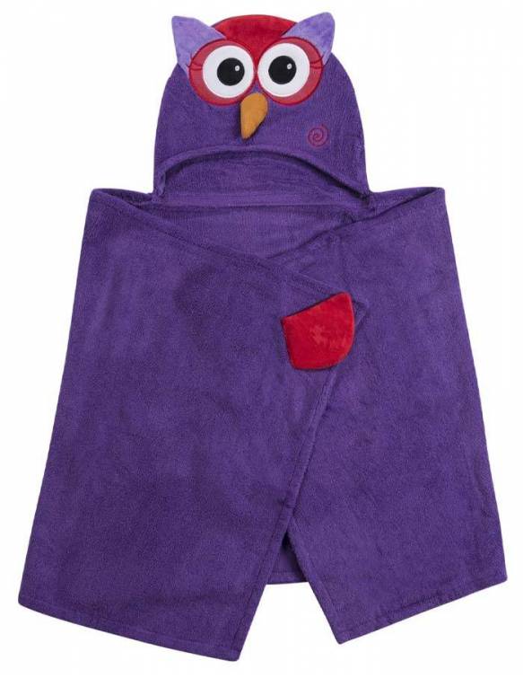 Capa De Baño Niños 100% Algodón ZOOCCHINI - Búho