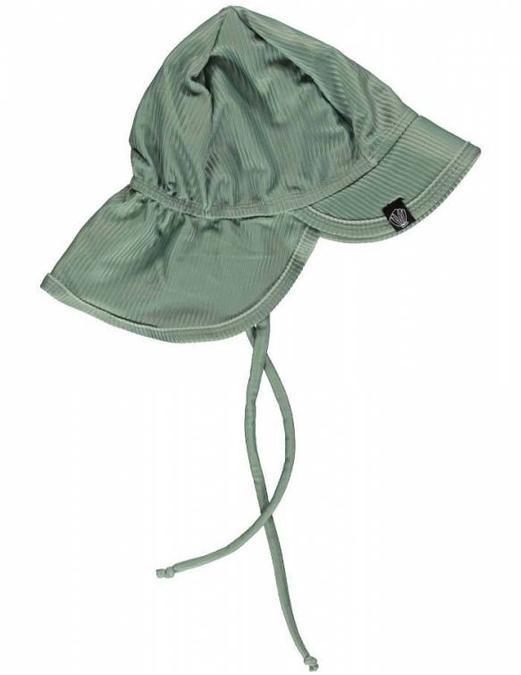 Gorro Bebé Protección Solar UPF50 - Basil Ribbed