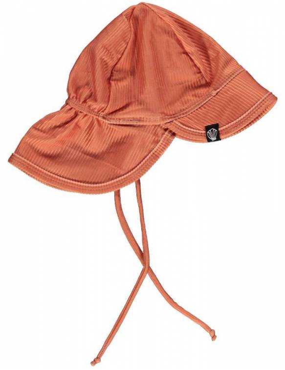 Gorro Bebé Protección Solar UPF50 - Clay Ribbed