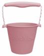 Cubo Playa Plegable Silicona Ecológica SCRUNCH - Pink