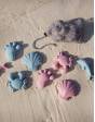 Set 4 Moldes Playa Silicona Ecológica SCRUNCH - Grey