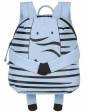 Mochila Infantil Guardería LÄSSIG Con Brazos - Cebra