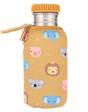 Botella Infantil Acero TUTETE Con Funda Neopreno - Animal Friends