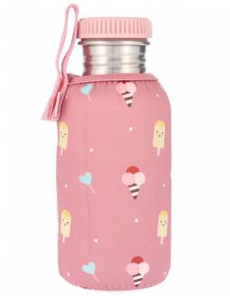 Botella Infantil Acero TUTETE Con Funda Neopreno - Sugary