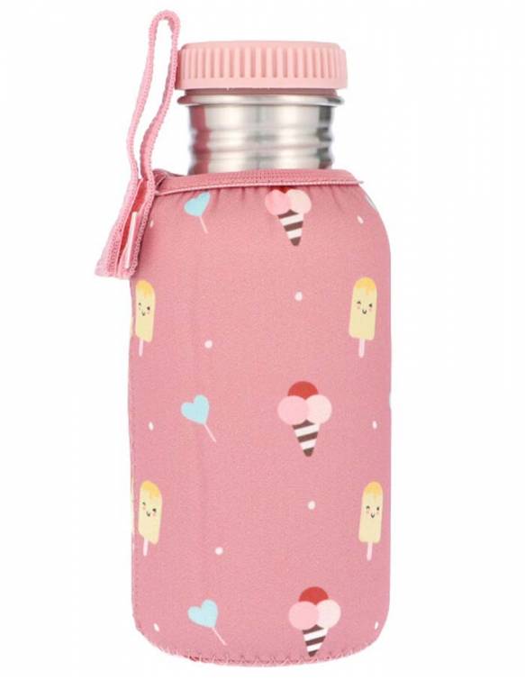 Botella Infantil Acero TUTETE Con Funda Neopreno - Sugary