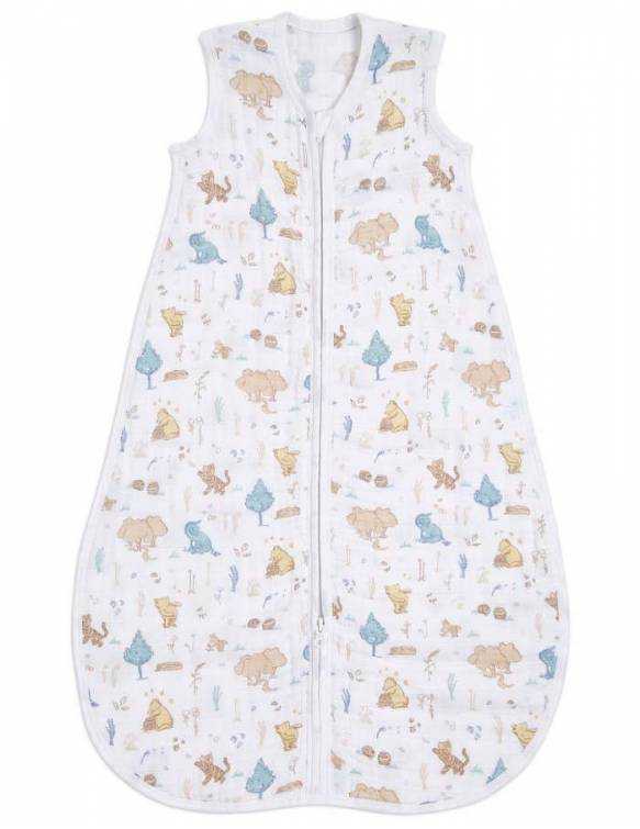 Saco De Dormir 1 CAPA Algodón Aden+Anais Disney – Winnie The Pooh in the Woods