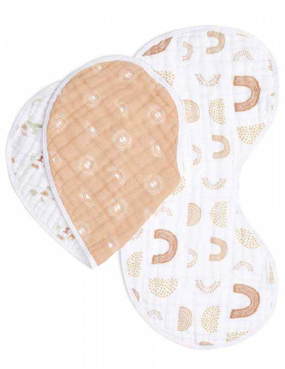 Babero Protector Muselina De Algodón 2 PACK - Keep Rising