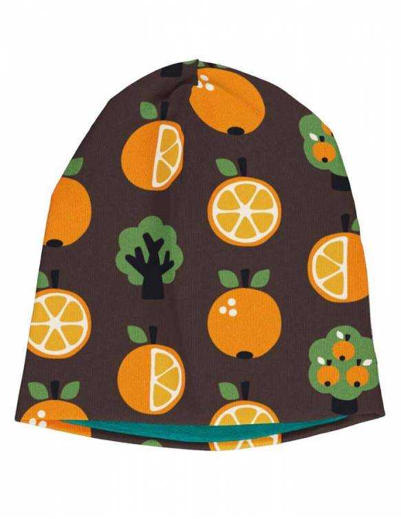 Gorro Algodón Orgánico MAXOMORRA - Naranjas