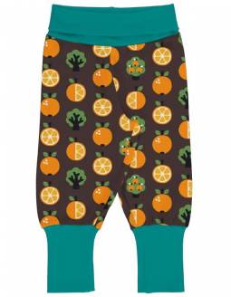 Pantalones Algodón Orgánico MAXOMORRA - Naranjas