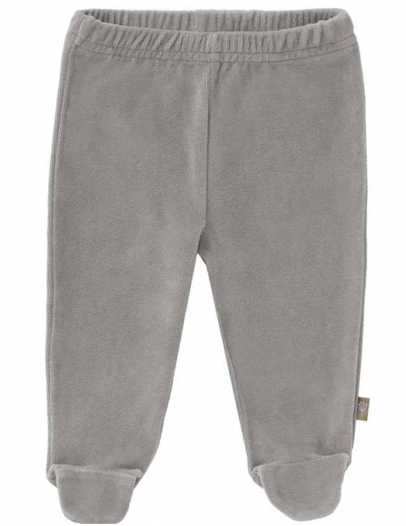 Pantalón Con Pies Terciopelo Orgánico FRESK - Velvet Grey