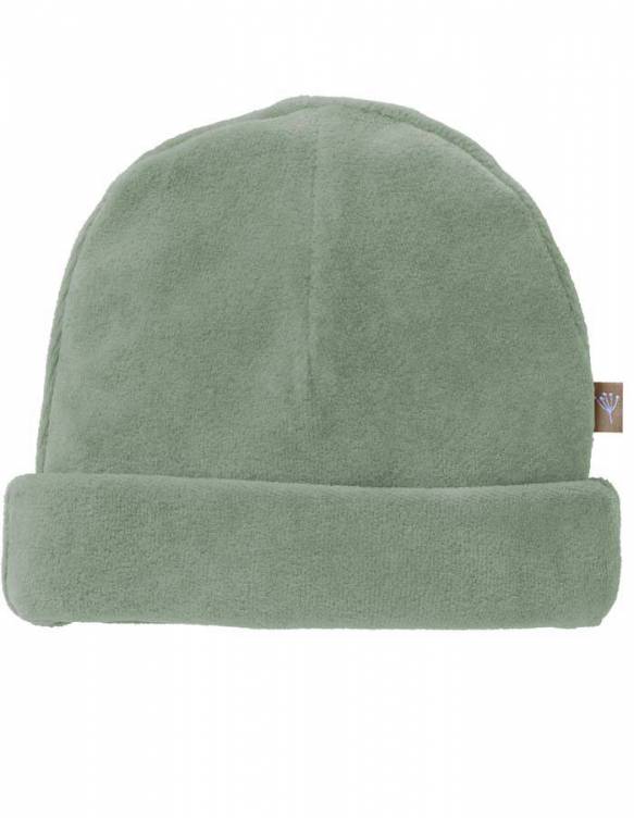 Gorro Recién Nacido Terciopelo Orgánico FRESK - Velvet Green