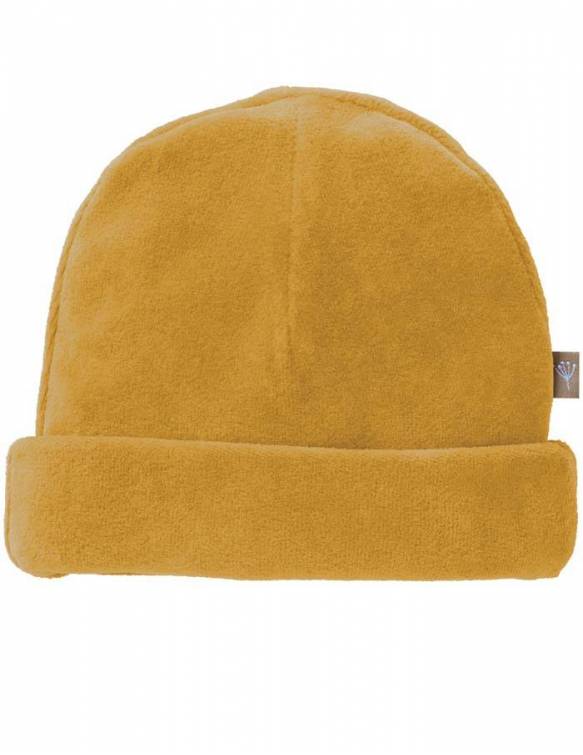 Gorro Recién Nacido Terciopelo Orgánico FRESK - Velvet Mimosa