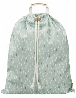 Saco Para Juguetes FRESK Reciclado - Gotas Azules