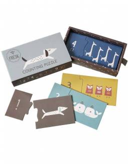 Juego De Puzzle De Números Y Animales FRESK