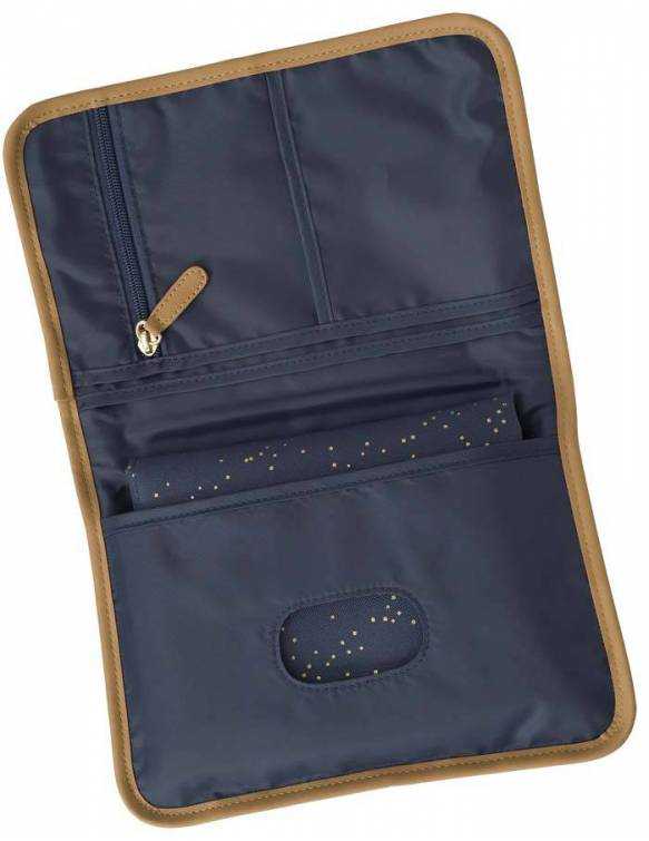 Bolso Cambiador Impermeable FRESK Reciclado - Indigo Dots