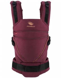 Mochila Portabebés MANDUCA XT - Granate
