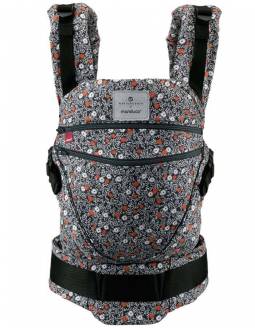 Mochila Portabebés MANDUCA XT - SoftBlossom Dark