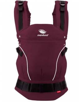 Mochila Portabebés MANDUCA First PureCotton - Granate