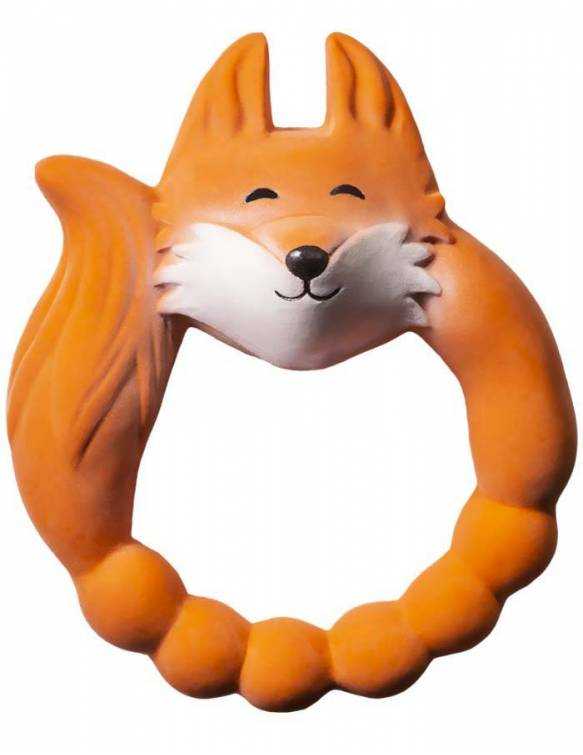 Mordedor Hevea Natural NATRUBA - Zorro Naranja