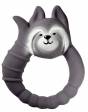 Mordedor Hevea Natural NATRUBA - Mapache Gris