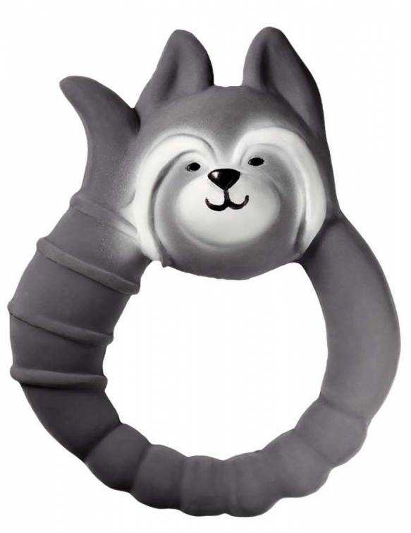 Mordedor Hevea Natural NATRUBA - Mapache Gris