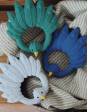 Mordedor Hevea Natural NATRUBA - Pavo Real Azul Pastel