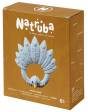 Mordedor Hevea Natural NATRUBA - Pavo Real Azul Pastel