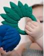 Juguete De Baño Hevea Natural NATRUBA - Pavo Real Azul