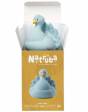 Juguete De Baño Hevea Natural NATRUBA - Pavo Real Azul Pastel
