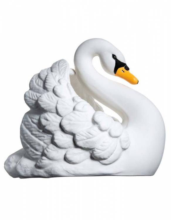 Juguete De Baño Hevea Natural NATRUBA -Cisne Blanco