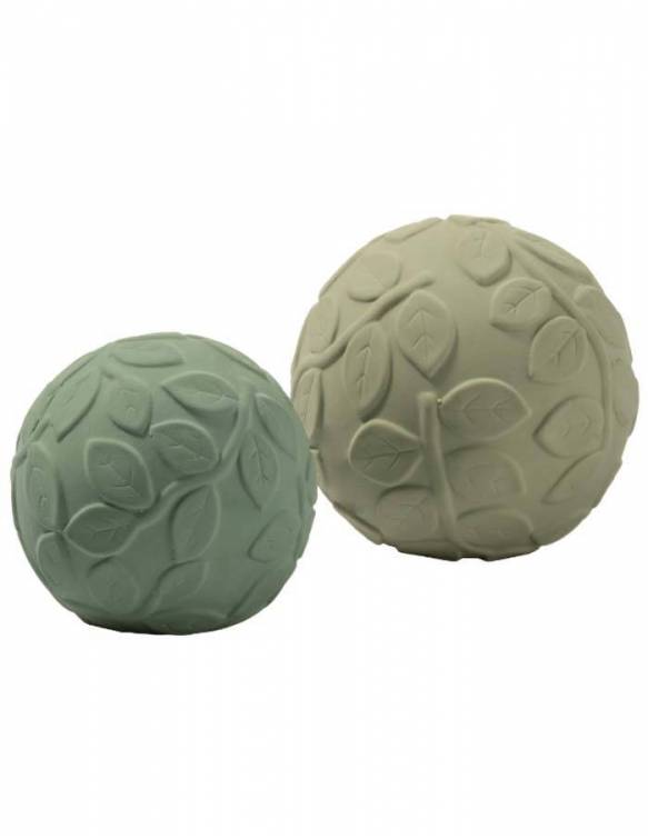 Juego Bolas Sensoriales Hevea Natural NATRUBA - Verde