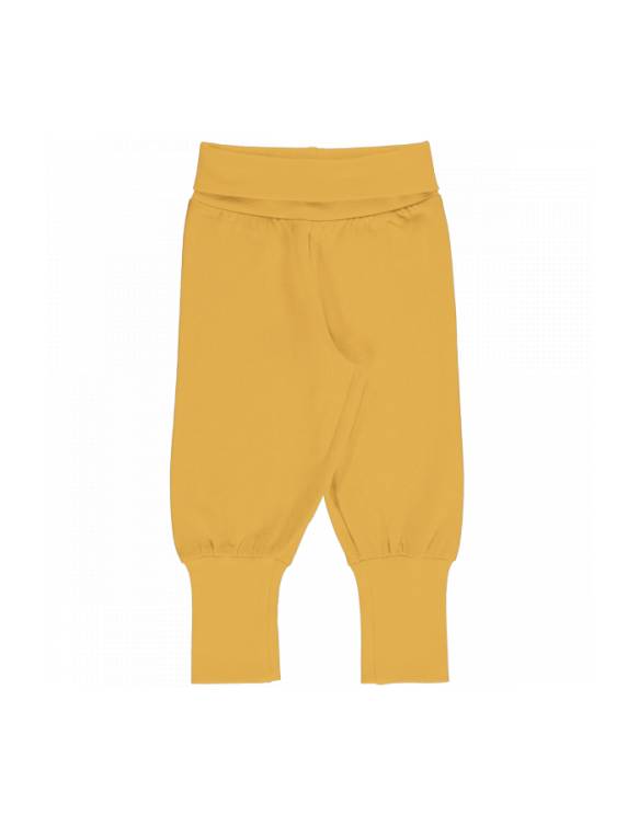 Pantalón Orgánico MAXOMORRA - Amarillo