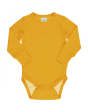 Body Algodón Orgánico MAXOMORRA - Básico Amarillo Amber