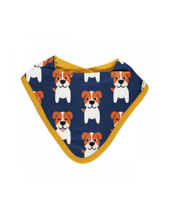 Babero Bandana Algodón Orgánico MAXOMORRA - Perritos