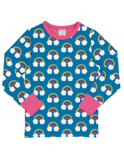 Camiseta Algodón Orgánico MAXOMORRA - Arcoiris