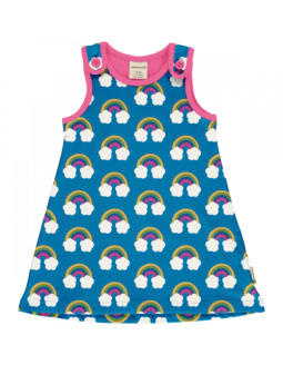 Vestido Tirantes Algodón Orgánico MAXOMORRA - Arcoiris